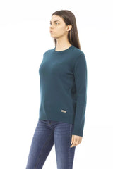 Baldinini Trend Green Wool Women Sweater - Retail Flare