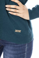 Baldinini Trend Green Wool Women Sweater - Retail Flare