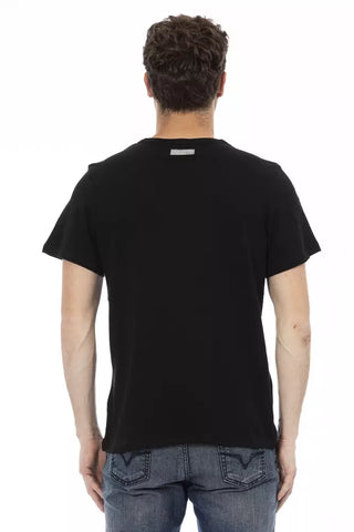 Bikkembergs Black Cotton Men T-Shirt - Retail Flare