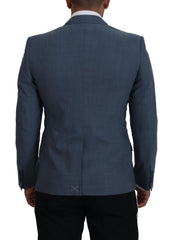 Dolce & Gabbana Elegant Blue Single Breasted Sport Blazer - Retail Flare