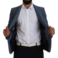 Dolce & Gabbana Elegant Blue Single Breasted Sport Blazer - Retail Flare