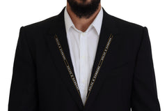 Dolce & Gabbana Sicilian Style Black Single Breasted Blazer - Retail Flare