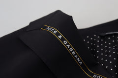 Dolce & Gabbana Sicilian Style Black Single Breasted Blazer - Retail Flare