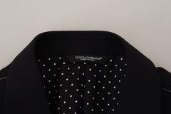 Dolce & Gabbana Sicilian Style Black Single Breasted Blazer - Retail Flare