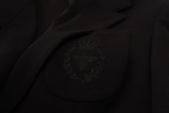 Dolce & Gabbana Elegant Single Breasted Black Wool Blazer - Retail Flare