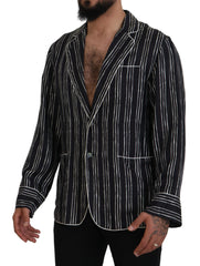 Dolce & Gabbana Elegant Silk Pajama Top Lounge Jacket - Retail Flare