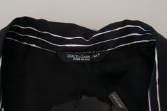 Dolce & Gabbana Elegant Silk Pajama Top Lounge Jacket - Retail Flare