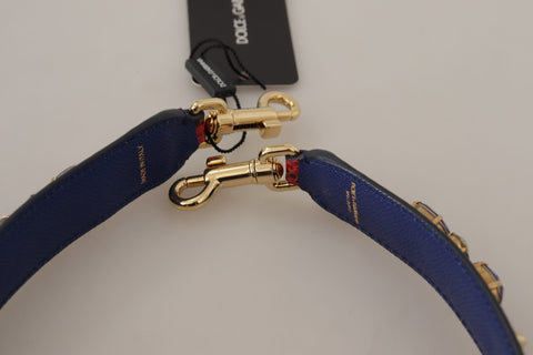 Dolce & Gabbana Elegant Red Python Leather Handbag Strap - Retail Flare