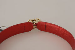 Dolce & Gabbana Elegant Beige Python Leather Bag Strap - Retail Flare