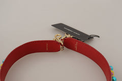 Dolce & Gabbana Exquisite Beige Python Leather Bag Strap - Retail Flare
