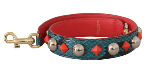 Dolce & Gabbana Emerald Green Leather Shoulder Strap - Retail Flare