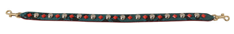 Dolce & Gabbana Emerald Green Leather Shoulder Strap - Retail Flare