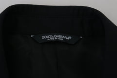 Dolce & Gabbana Elegant Martini Black Formal Blazer - Retail Flare