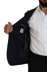 Dolce & Gabbana Elegant Black Single-Breasted Blazer - Retail Flare