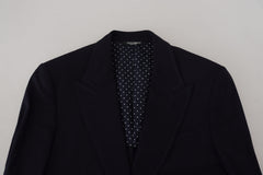 Dolce & Gabbana Elegant Black Single-Breasted Blazer - Retail Flare
