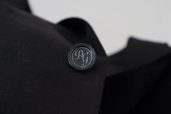 Dolce & Gabbana Elegant Martini Style Black Formal Blazer - Retail Flare