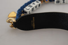 Dolce & Gabbana Multicolor Lux Leather Shoulder Strap - Retail Flare