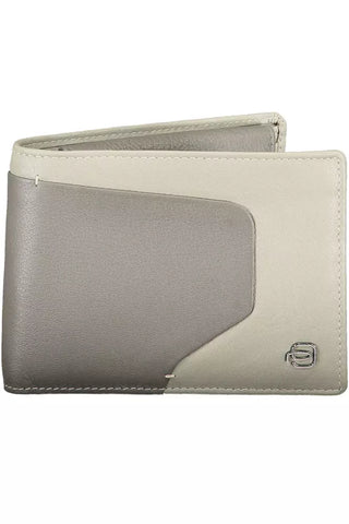 Piquadro Sleek Bi-Fold Leather Wallet with RFID Block - Retail Flare