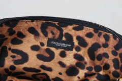 Dolce & Gabbana Elegant Blue Polyamide Pouch Bag - Retail Flare