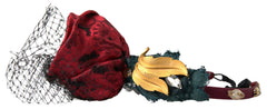 Dolce & Gabbana Enchanted Rose Crystal Headband Diadem - Retail Flare