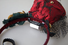 Dolce & Gabbana Enchanted Rose Crystal Headband Diadem - Retail Flare