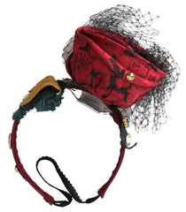 Dolce & Gabbana Enchanted Rose Crystal Headband Diadem - Retail Flare