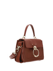 Chloé Elegant Sepia Brown Calfskin Shoulder Handbag - Retail Flare