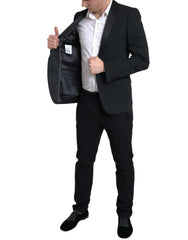 Dolce & Gabbana Chic Slim Fit Virgin Wool Blazer - Retail Flare