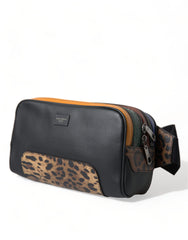 Dolce & Gabbana Exotic Leather Leopard Belt Bag - Retail Flare