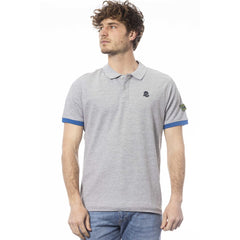 Invicta Gray Cotton Men Polo Shirt - Retail Flare