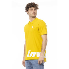 Invicta Yellow Cotton Men Polo Shirt - Retail Flare