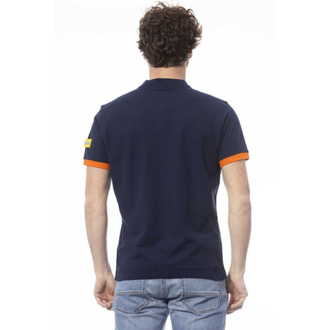 Invicta Blue Cotton Men Polo Shirt - Retail Flare