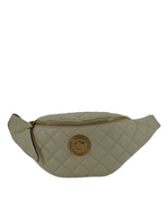 Versace Elegant White Lamb Leather Belt Bag - Retail Flare