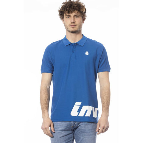 Invicta Blue Cotton Men Polo Shirt - Retail Flare