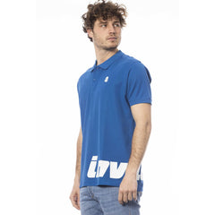 Invicta Blue Cotton Men Polo Shirt - Retail Flare