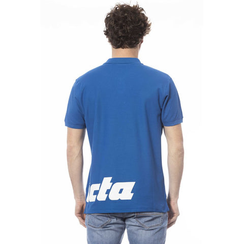 Invicta Blue Cotton Men Polo Shirt - Retail Flare