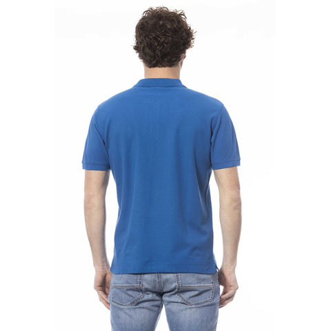 Invicta Blue Cotton Men Polo Shirt - Retail Flare