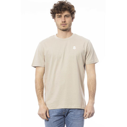 Invicta Beige Cotton Men T-Shirt - Retail Flare