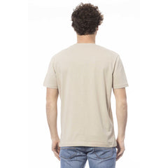 Invicta Beige Cotton Men T-Shirt - Retail Flare