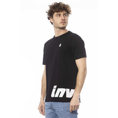 Invicta Black Cotton Men T-Shirt - Retail Flare