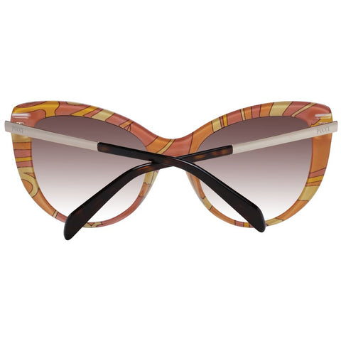 Emilio Pucci Brown Women Sunglasses Emilio Pucci Retail Flare