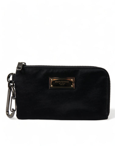 Dolce & Gabbana Chic Nylon-Leather Designer Pouch - Retail Flare
