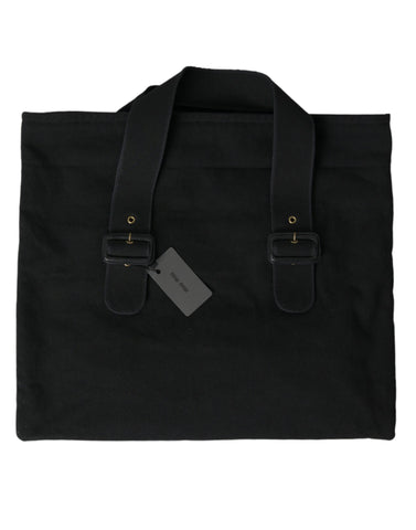 Miu Miu Chic Black Denim Tote for Everyday Elegance - Retail Flare