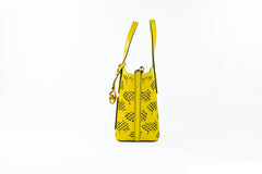 Michael Kors Kimber Small Daffodil Leather 2-in-1 Zip Tote Messenger Bag Purse - Retail Flare