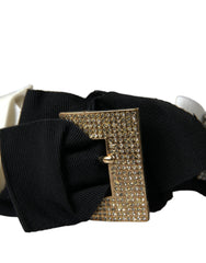 Dolce & Gabbana Multicolor Crystal Embellished Women Headband Diadem - Retail Flare