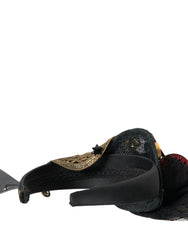 Dolce & Gabbana Multicolor Missile Rocket Crystal Stars Headband Diadem - Retail Flare