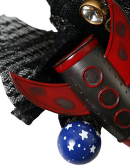 Dolce & Gabbana Multicolor Missile Rocket Crystal Stars Headband Diadem - Retail Flare