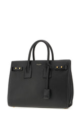 Saint Laurent Black Calf Leather Sac De Jour Handbag - Retail Flare