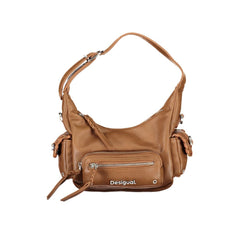 Desigual Brown Polyethylene Handbag - Retail Flare
