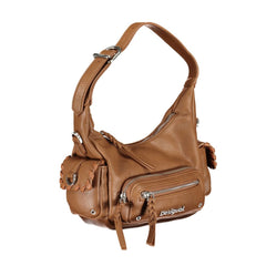 Desigual Brown Polyethylene Handbag - Retail Flare